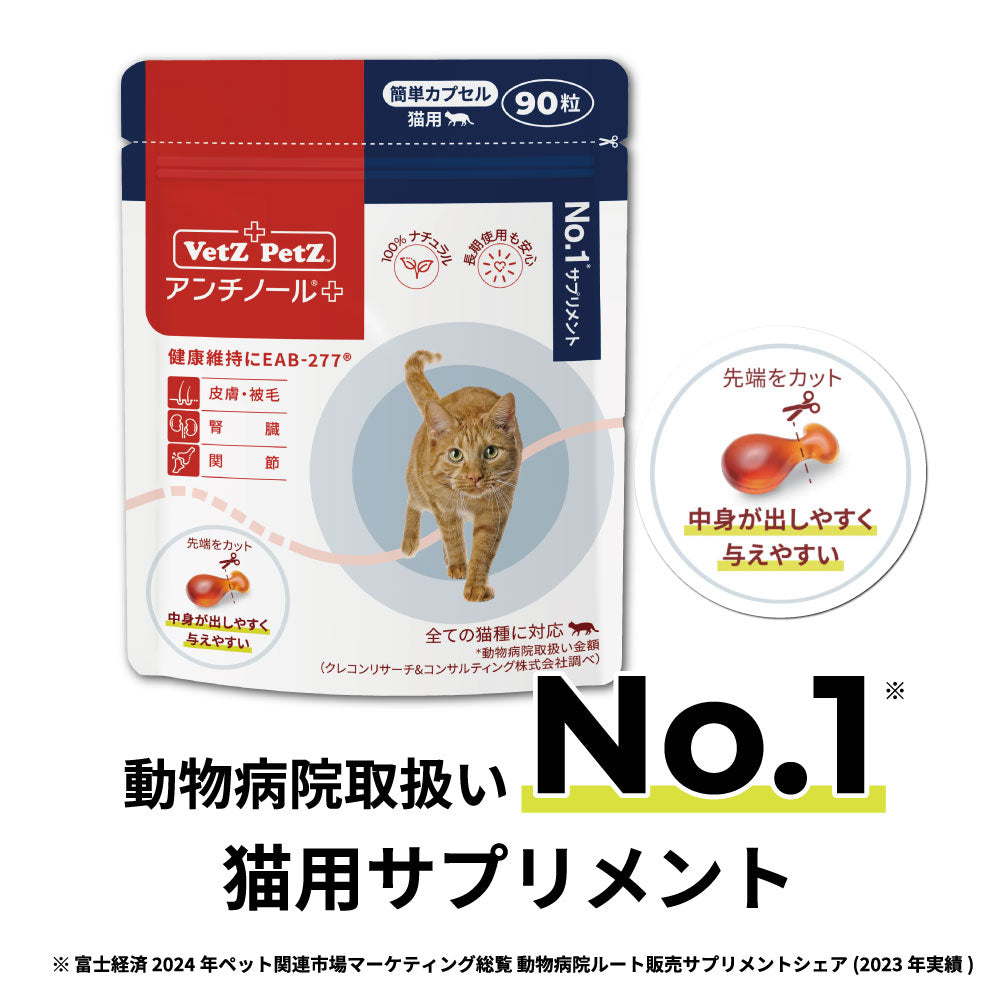 アンチノール プラス (簡単カプセル 猫用)