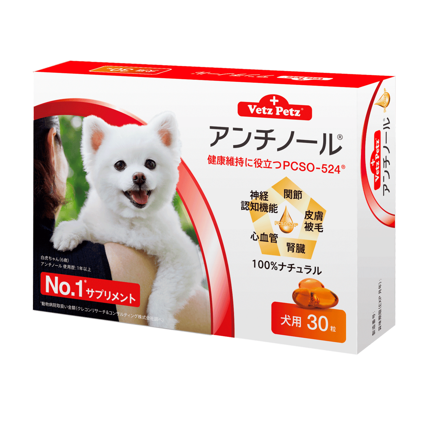 犬用アンチノール90粒入り１箱-